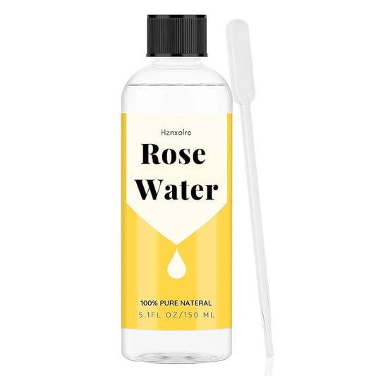 5.1 fl oz Rose Hydrosol for Face Hydrating Mist Hydration, 100% Pure Rose Water, Cleanses & Softens Skin, Promotes Healthy Skin Cell, Suitable for All Skin Types-Velvo Beauty