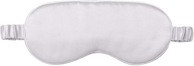 Silk Sleep Mask Light Blocking Luxury 100% Mulberry 19mm Silk Eye Mask Eye Cover Blindfold Ultra Soft Light & Comfy Anti Aging Skin Care with Travel Bag Gift Package-Velvo Beauty