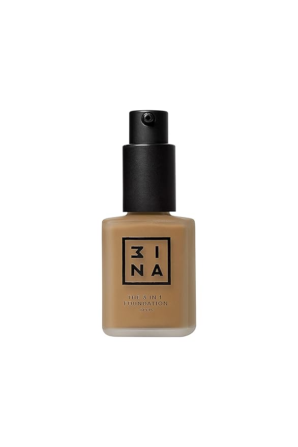 3INA The 3-In-1 Foundation 219 - Vegan Formula - Combination Of Primer, Concealer And Foundation - Medium Coverage - Natural Finish - Perfect For Covering Lines And Blemishes - Long Lasting - 1.01 Oz-Velvo Beauty