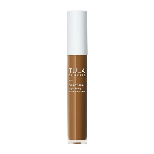 TULA Skin Care Radiant Skin Brightening Serum Concealer - Conceals Dark Circles & Discoloration, Longwearing & Crease-Resistant, Brightens the Appearance of Skin Over Time, Shade 170, 0.18 fl oz.-Velvo Beauty