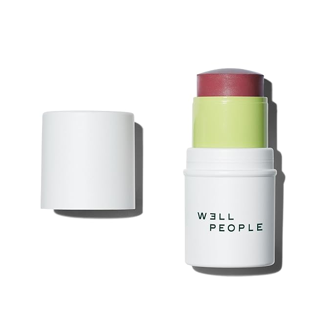 Well People Supernatural Stick Multi-Use Blush, Creamy, Hydrating Blush Stick For A Pop Of Color, Multi-use, Vegan & Cruelty-free, Pomegranate-Velvo Beauty