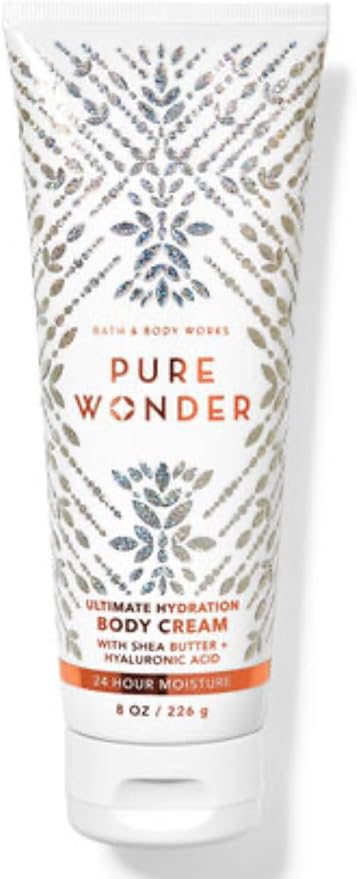 Bath & Body Works - 3 Piece Bundle - Spray - Body Cream - Shower Gel - Full Size and Gift Bag HELLO GORGEOUS (Pure Wonder)-Velvo Beauty