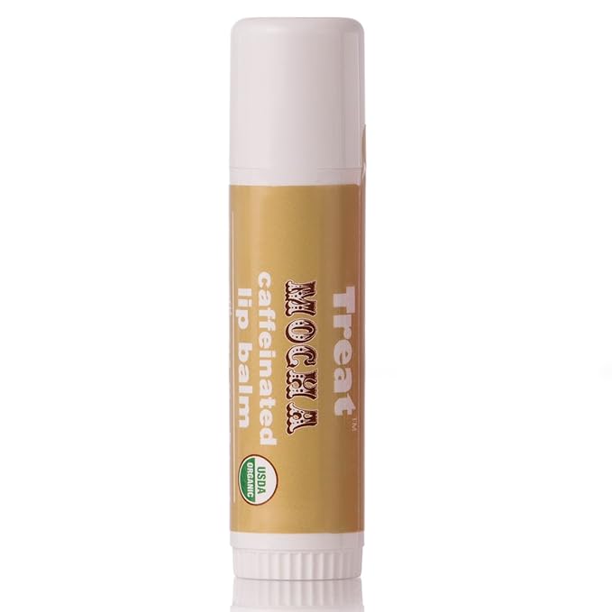 TREAT Jumbo Lip Balm - Mocha, Organic & Cruelty Free (.50 OZ)-Velvo Beauty