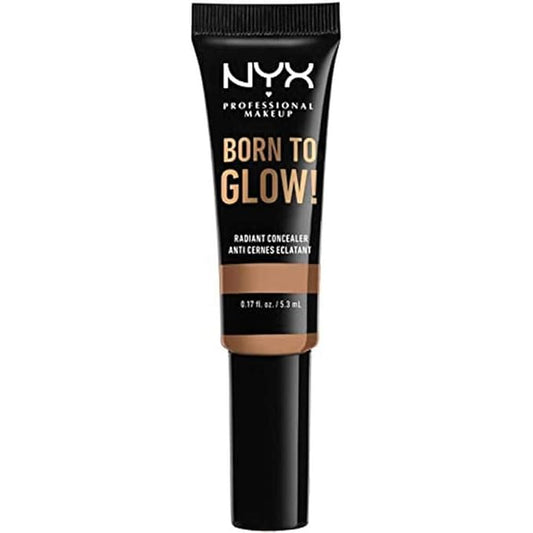 NYX PROFESSIONAL MAKEUP Born To Glow Radiant Concealer, Medium Coverage - Neutral Tan-Velvo Beauty