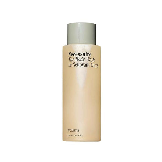 Nécessaire The Body Wash Eucalyptus - Natural Body Wash for Women & Men, Replenishing Shower Gel with Niacinamide, Vitamin C/E + Omega 6/9. Oil-In-Gel Cleanse, 8.4 fl oz.-Velvo Beauty