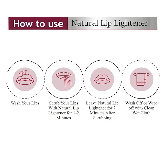 Lip Scrub Balm | Dark Lip Lightener for Women and Men | Dry Lips | Smoker | Chapped Lips | Lipstick Stain Remover | Lip Care, 25 gm-Velvo Beauty