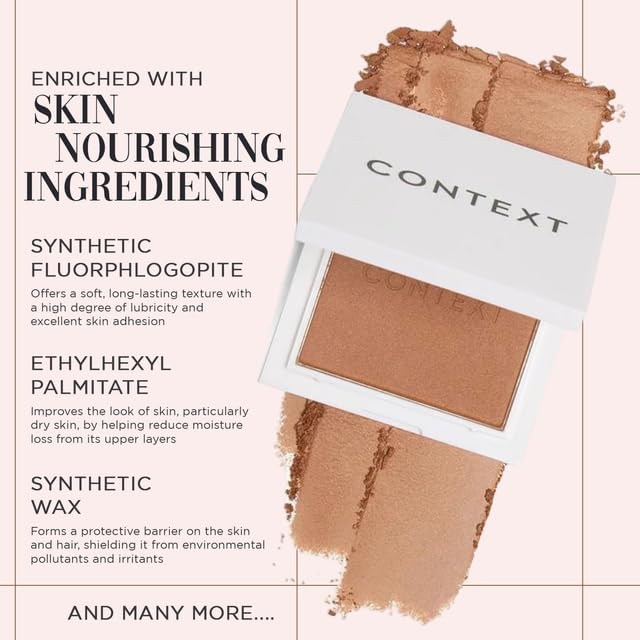 Context Skin Matte Bronzer Powder | Vegan & Cruelty-Free Powder Bronzer for Face | Sun-Kissed Makeup Finish | Long-Lasting, Buildable Coverage Skin Tones | Undisputed-Velvo Beauty