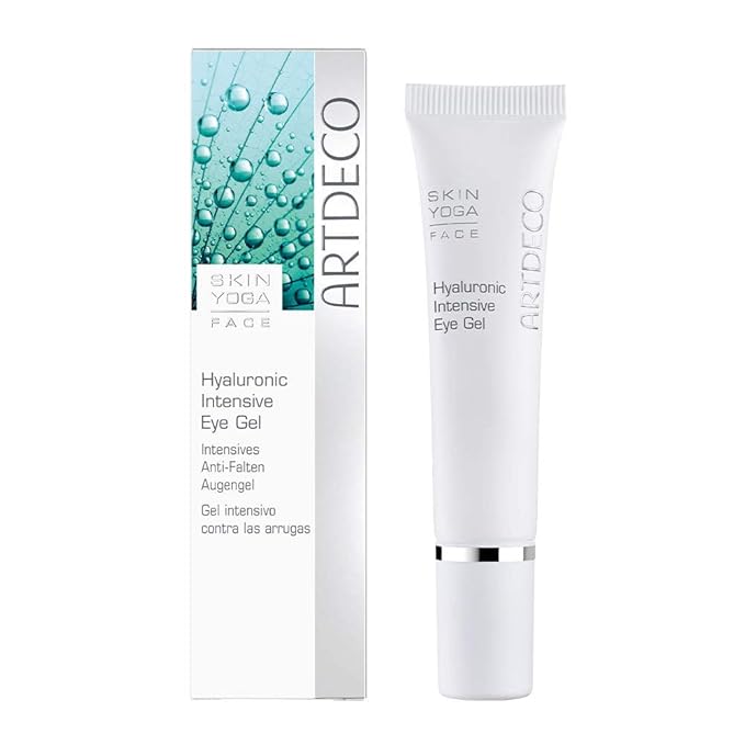 ARTDECO Hyaluronic Intensive Eye Gel - hydrating gel for eyes - reduces fine lines, wrinkles, imperfections & signs of tiredness - long-lasting effect - facial skin care products - eye cream - 0.50 Oz-Velvo Beauty
