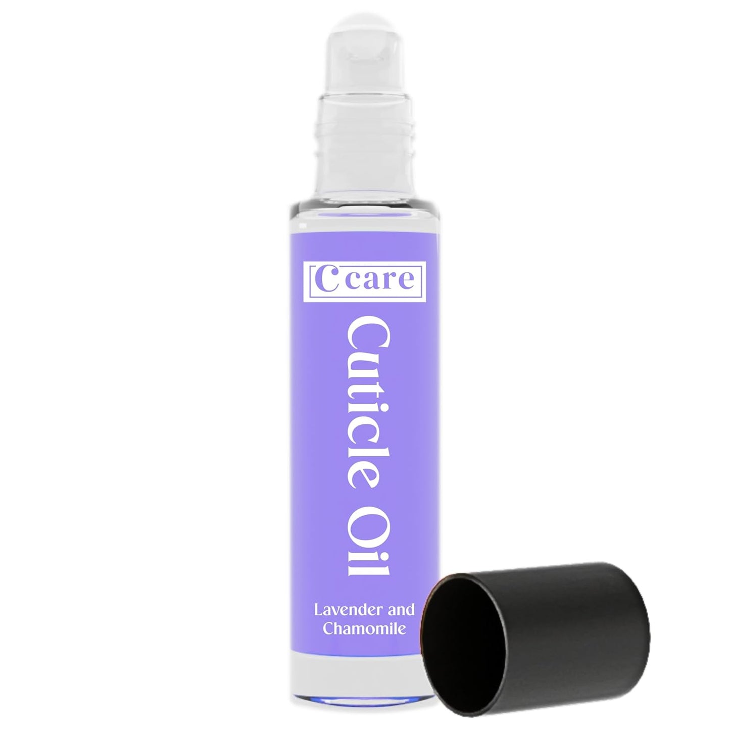 C CARE Levender and Chamomile Roll-On Cuticle Oil | Natural Revitalizing Hydrating Nail Oil | Repaires Cuticles Overnight | For Damaged Skin And Thin Nails | Paraben Cruelty Free Formula | 10ml-Velvo Beauty