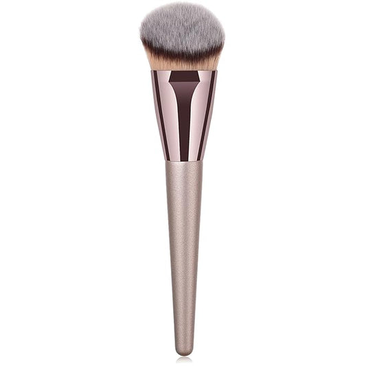 Professional Angled Foundation Brush Premium Synthetic Kabuki Makeup Brush Bronzer Contour Brush Cosmetic Applicator for Blending Liquid Powder BB Cream Vegan Brochas de Maquillaje-Velvo Beauty