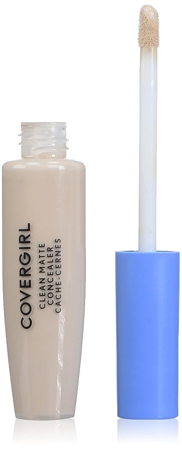 COVERGIRL - Clean Matte Concealer, Oil-Free, Lightweight Formula, Blendable, Natural-Looking Coverage, 100% Cruelty-Free-Velvo Beauty
