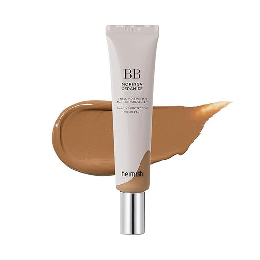 HEIMISH Moringa Ceramide BB Cream SPF 30 PA++ | 28 Tan | 1.87 fl oz / 53g-Velvo Beauty