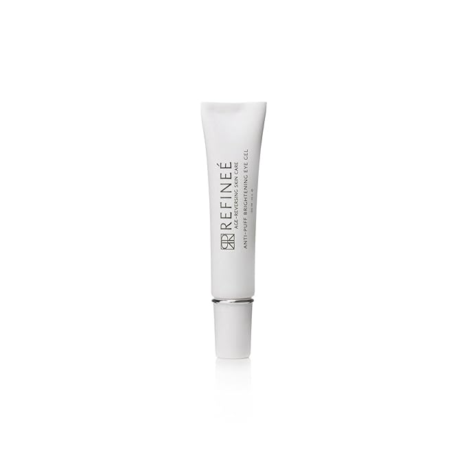 Anti-Puff Brightening Eye Gel for Under Eye Bags & Dark Circles .5oz-Velvo Beauty