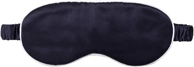 Silk Sleep Mask Light Blocking Luxury 100% Mulberry 19mm Silk Eye Mask Eye Cover Blindfold Ultra Soft Light & Comfy Anti Aging Skin Care with Travel Bag Gift Package-Velvo Beauty