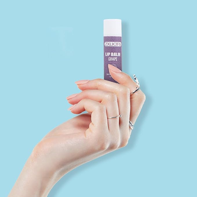 Organic Lip Balm Set - 3 Flavors - 100% Natural Moisturizer for Cracked & Dry Lips Smooth and Supple Lips - Non-GMO-Velvo Beauty