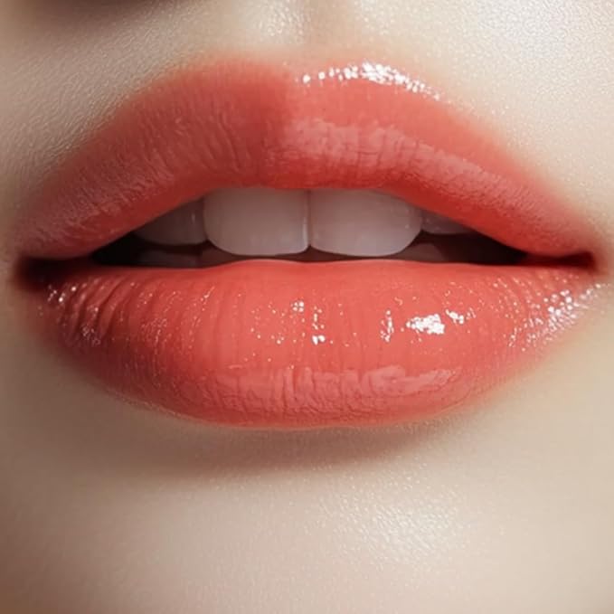 Lip Balm – Long-Lasting Hydration with Natural Color – Korean Beauty, Oasis Plant Complex, Silicone-Free, Vegan & Cruelty-Free Lip Care (003 Sunset Coral)-Velvo Beauty