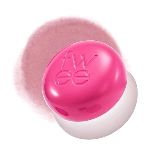Lip&Cheek Blurry Pudding Pot | Blushed Moment - Baby | Makeup Blush, Buildable Lightweight, Multi-Use Soft Matte Finish | 5g-Velvo Beauty