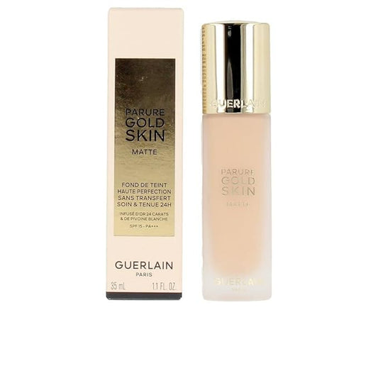 Parure Gold Skin Matte 24H Wear No-Transfer Foundation SPF 15-2N Neutral by Guerlain for Women - 1.1 oz Foundation-Velvo Beauty