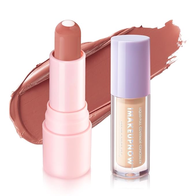 tinted lip balm, Conditioning & Nourishing Lip Balm, Matching concealer to cover lip lines and enhance color development- DUSTY ROSE-Velvo Beauty