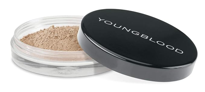 YOUNGBLOOD Natural Loose Mineral Foundation - 0.35 Oz, Color Honey-Velvo Beauty