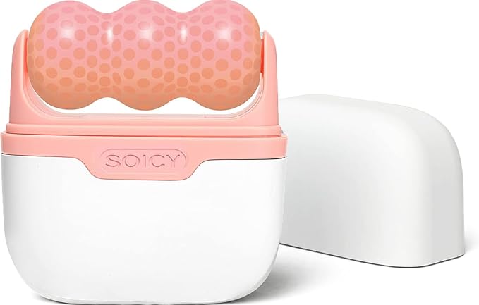 OPENDGO Ice Roller for Face Facial Massager for Eye Puffiness, Reduces Wrinkles, 2 in 1 Facial Skin Care Tool for Body Cold Therapy Tools-Velvo Beauty