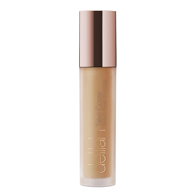delilah - Take Cover Radiant Cream Concealer - Chashmere - Blendable, Hydrating, Long-Lasting, Light Reflecting, Imperfections Corrector - Enriched with Vitamin E - Medium to Full Coverage - 0.12 Oz-Velvo Beauty