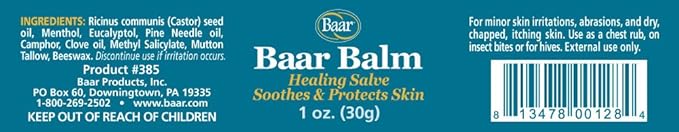Baar Balm, 1 Oz-Velvo Beauty