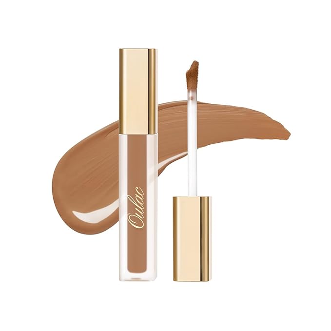 Oulac Concealer Full Coverage, Concealer Stick for Dark Circles, Hydrating Concealer Infused with Hyaluronic Acid, Lightweight, Long Lasting, Vegan Concealer 3.8ml, Shade: W9 Deep-Velvo Beauty