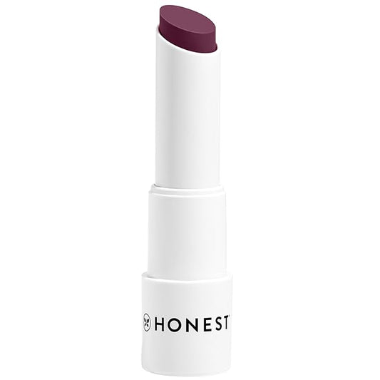 Honest Beauty Tinted Lip Balm | Antioxidant-rich Acai Extracts + Avocado Oil | EWG Certified, Vegan, Cruelty Free | Plum Drop-Velvo Beauty