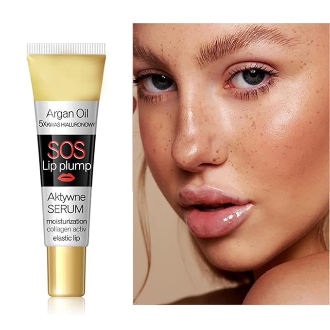 GL-Turelifes Lip Plumper Lip Gloss, Lip Maximizer Plumper Lip Extreme Volume, Heathly Enhancer Hydrated Lips, Moisturize, Refine Dryness Wrinkles Enhances Plump Gloss-Velvo Beauty