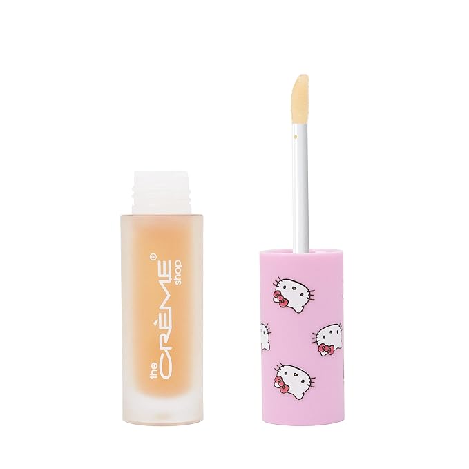 The Crème Shop x Hello Kitty Kawaii Kiss Moisturizing Lip Oil - Vanilla Mint Flavored-Velvo Beauty
