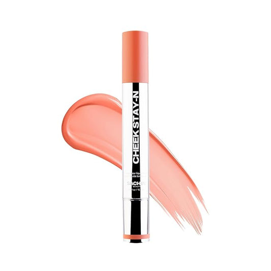 Sacheu Cheek STAY-N Liquid Blush for Cheeks — High Pigment, Buildable, Lightweight Cream Blush Infused With Squalane, for Dewy & Radiant Flushed Cheeks — Long-lasting & Cruelty Free, I'm Playful-Velvo Beauty