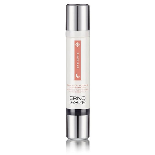 Erno Laszlo Day & Night Anti-Wrinkle Intensive Eye Cream, Mature Skincare, Anti-Aging Eye Cream Helps with Dark Circles, Fine Lines, Crow’s Feet, 2 x 0.27 Fl. Oz.-Velvo Beauty