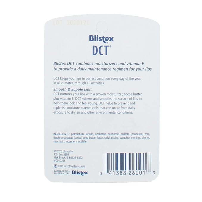 Blistex DCT Daily Conditioning Treatment 0.25oz (Pack of 2)-Velvo Beauty