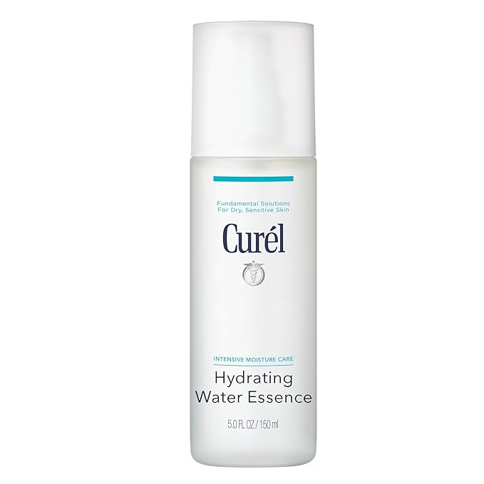 Curel Japanese Skin Care Hydrating Water Essence Toner, Water Based Face Moisturizer for Dry Skin, Serum for Face, 5 Oz-Velvo Beauty