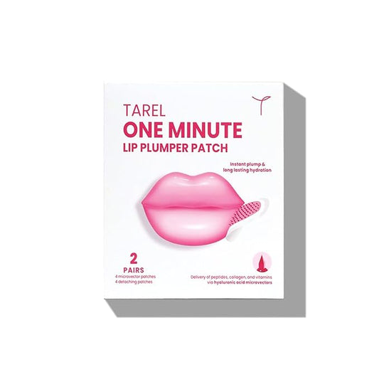 One Minute Lip Plumper Patch - Instant Lip Hydration Patch with Hyaluronic Acid & Collagen Microvector from Tarel Laboratory-Velvo Beauty