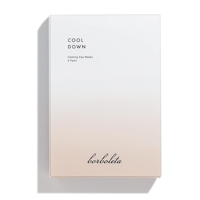Borboleta Cooldown Calming Under Eye Masks - Under Eye Hydrating Patches for Puffy Eyes and Dark Circles (25)-Velvo Beauty