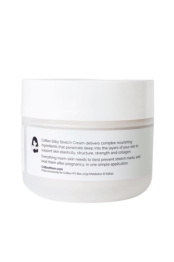 Silky Stretch Cream | Stretch Mark Cream for Pregnancy | Postpartum Essentials for Skincare | Helps Reduce Stretch Marks-Velvo Beauty