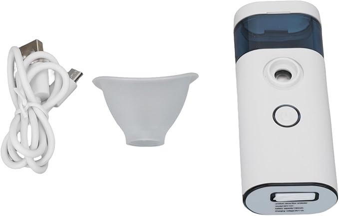 Eye Nebulizer, Portable Eye Facial Mister, USB Rechargeable Massage Moisturizing Atomization Eye Sprayer for Adults & Kids Travel, Home, Daily use-Velvo Beauty