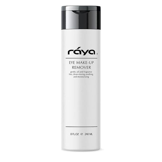 Raya Eye Make-Up Remover 8 oz (105) | Oil-Free, Make-Up Removing Cleansing Fluid | Gently Removes Non-Water-Proof Mascara | Great For Sensitive Skin-Velvo Beauty