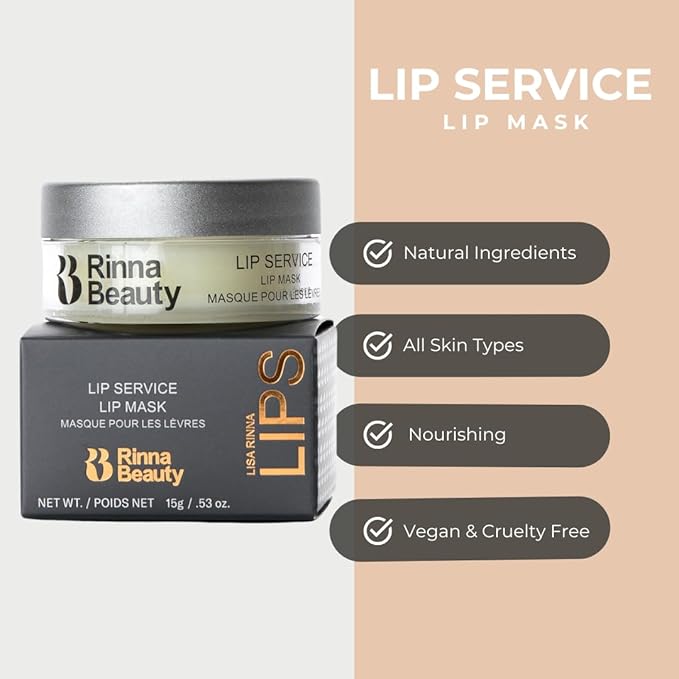 Rinna Beauty Lip Service Lip Mask, 0.53 oz-Velvo Beauty
