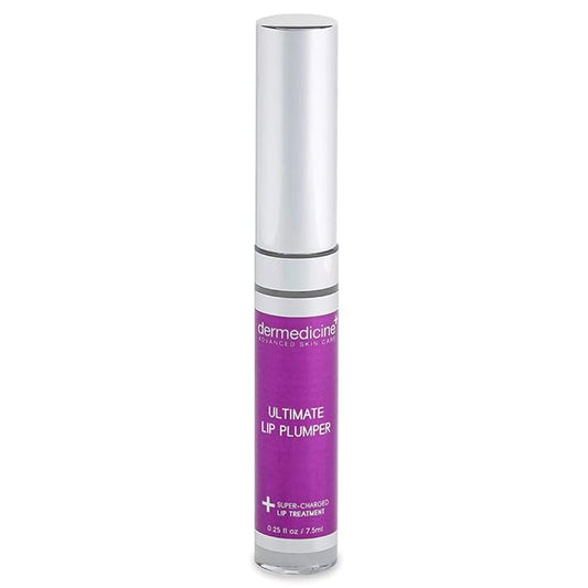 Ultimate Lip Plumper Super-Charged Lip Treatment w/Peptides, Vitamin E & Hyaluronic Spheres | May Enhances and Boost Lips for a Plumper Appearance 0.25 fl oz / 7.5ml-Velvo Beauty