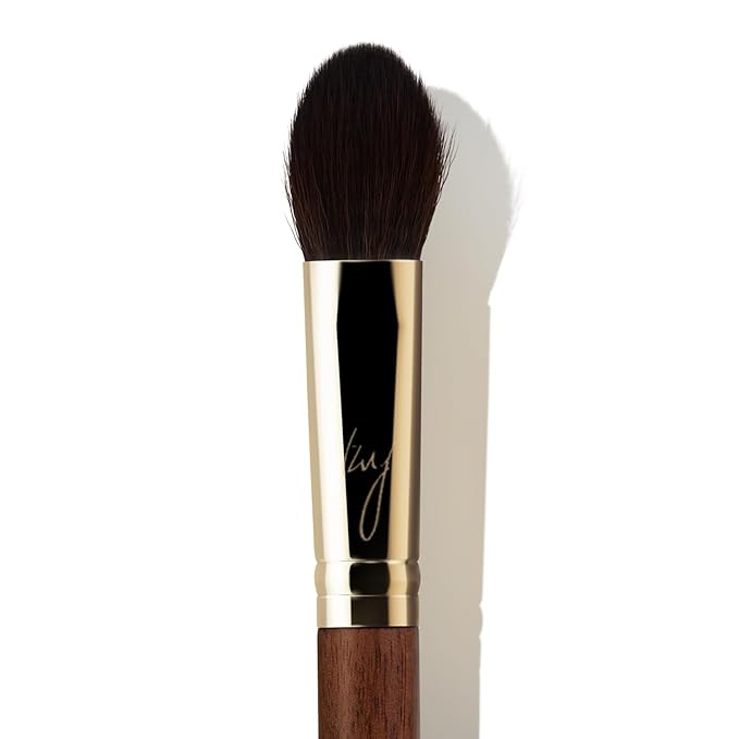 [SOO ADOR] BY MAENG #32 Cheek Brush - Precision Tool for Blush Application and Defined Cheek Colors | Designed by K-Pop Makeup Artist Maeng | Makeup Brush Blush Brush-Velvo Beauty