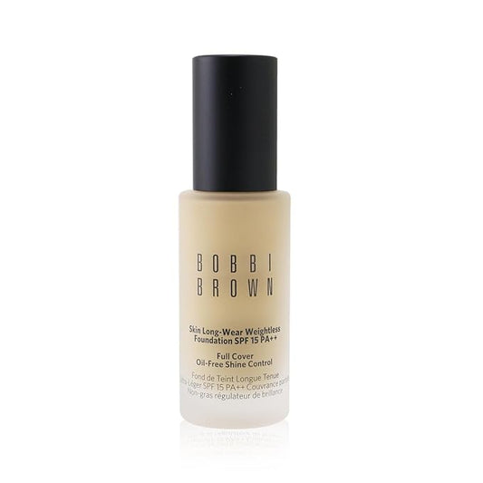 BOBBI BROWN SKIN LONG-WEAR WEIGHTLESS FOUNDATION BROAD SPECTRUM SPF 15 - COOL BEIGE-Velvo Beauty