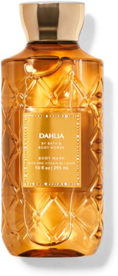 Bath & Body Works - 3 Piece Bundle - Spray - Body Cream - Shower Gel - Full Size and Gift Bag HELLO GORGEOUS (Dahlia)-Velvo Beauty