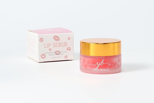 ∣ STRAWBERRY LIP SCRUB ∣ EXFOLIATOR & MOISTURIZER ∣ REPAIR & SOFTEN-Velvo Beauty