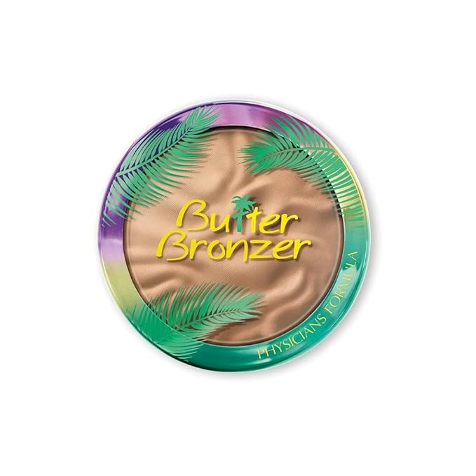 Physicians Formula Setting Powder Palette Multi-Colored Pressed Finishing Powder Translucent, Natural Coverage & Murumuru Butter Bronzer | Light Bronzer | Bronzer Face Powder Makeup-Velvo Beauty
