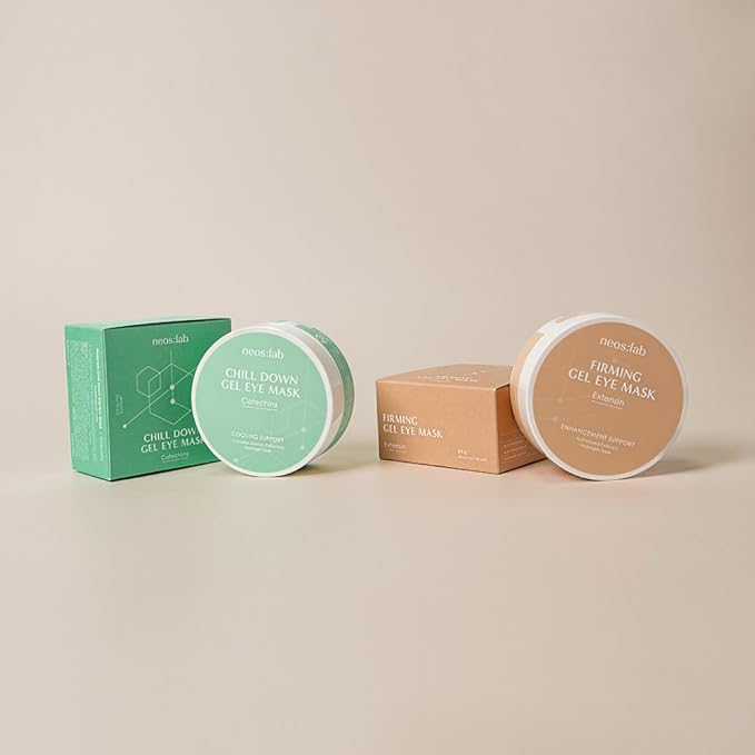 Chill Down Gel Eye Mask 60ea (30pairs) - Cooling Hydrogel Eye Patch with Catechins, Arnica Flower, Vitamins, Caffeine for Relieving Tired Eye Area, Brightening, Reducing Eye Bags, Puffy Eye-Velvo Beauty