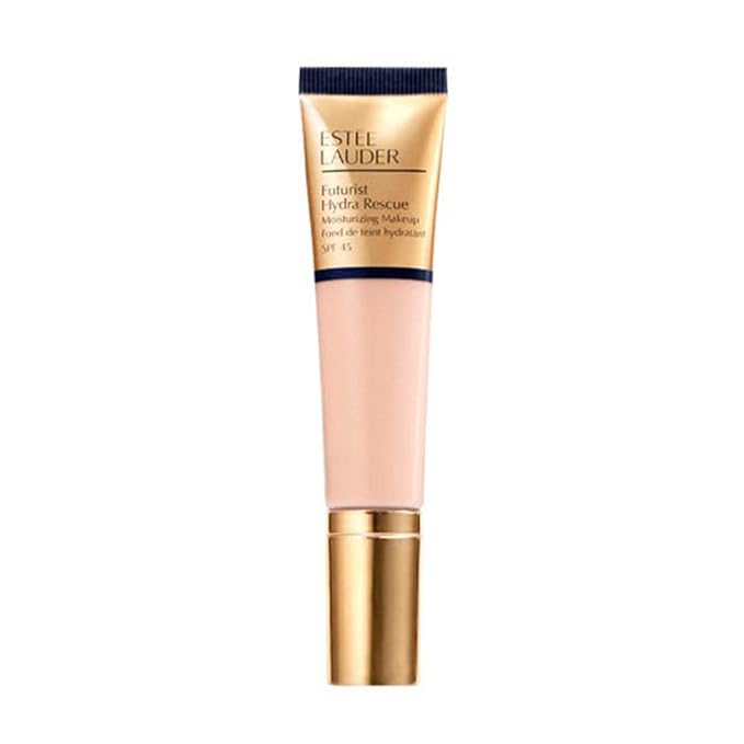 Estée Lauder Futurist Hydra Rescue Moisturizing Foundation SPF 45, 12 Hour Glow, 1.2 oz., 3C2 Pebble-Velvo Beauty