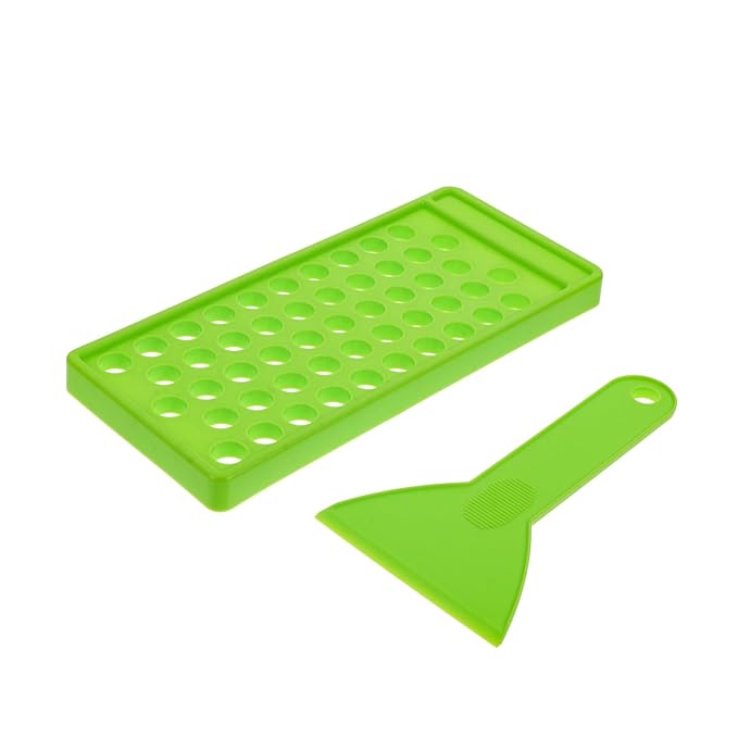 50 Lipstick Filling Mold lip balm pour kit lip balm tube tray lipstick Tray lip tubes stand tray lip balm container tray lip balm tube filling tray kit plastic small-Velvo Beauty